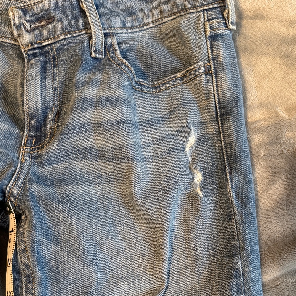 Hollister Light Blue Flare Jeans - Picture 7 of 8